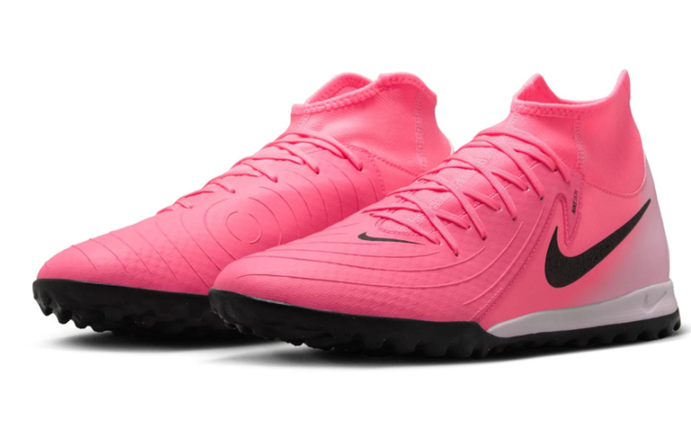 Nike Mens Phantom Luna 2 TF Turf Soccer Shoes size 12 EU 46 Pink EUC